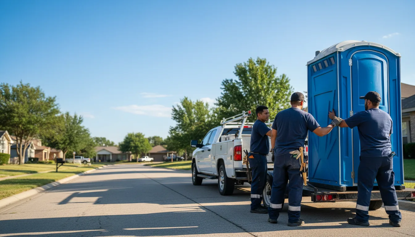 Portable Toilet Rental in Cement, OK near me